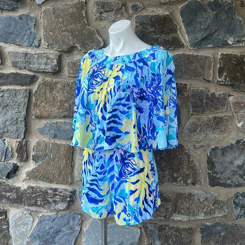 Lilly Pulitzer Women's Arbelle Romper size small